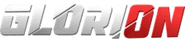 Logo Glorion Casino w stylu gali sportów walki